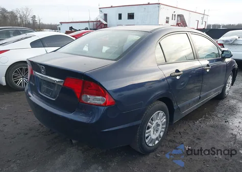 2010 Honda Civic Vp from USA, damaged, VIN 19XFA1F30AE084831